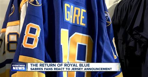 Sabres to go royal blue during the 2020-2021 season