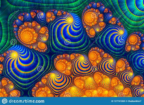 Abstract Digital Artwork. Patterns of Nature. Magic Shells. Stock Illustration - Illustration of ...
