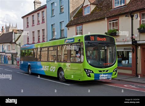 Go Whippet PSV bus in Cambridge Stock Photo - Alamy