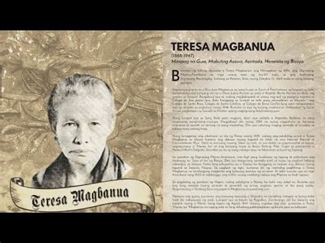 Teresa Magbanua (1868-1947) - YouTube