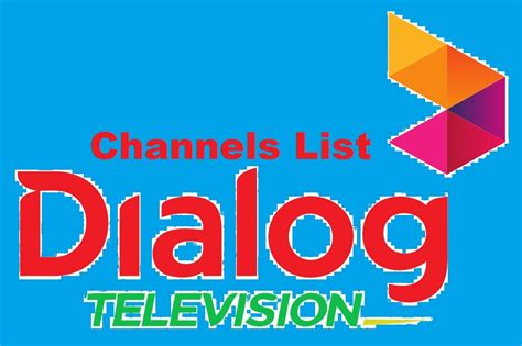 Dialog TV Channel List on Intelsat @ 45°E - PkTelcos