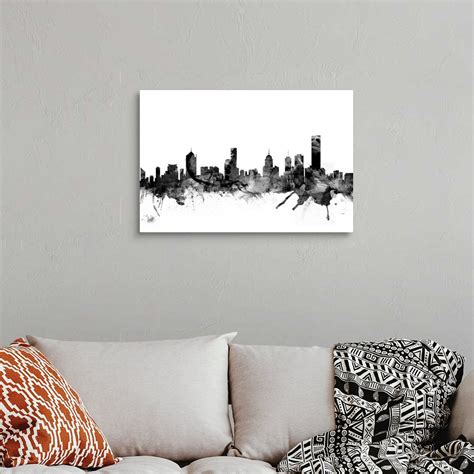 Melbourne Skyline Wall Art, Canvas Prints, Framed Prints, Wall Peels | Great Big Canvas