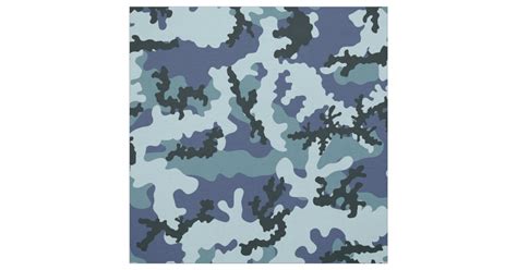 Navy camouflage fabric | Zazzle