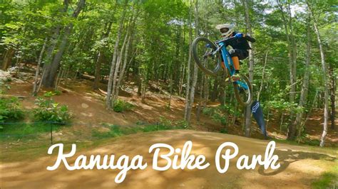 Riding Kanuga Bike Park Part 1 - The Blue Trails - YouTube