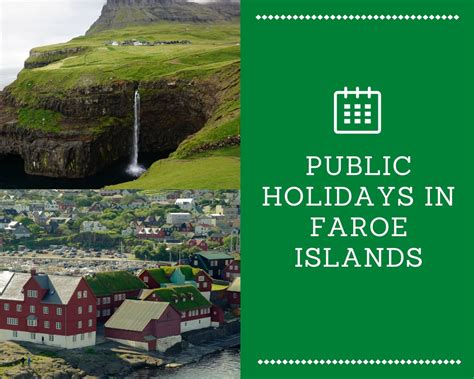 Public Holidays in Faroe Islands in [year]