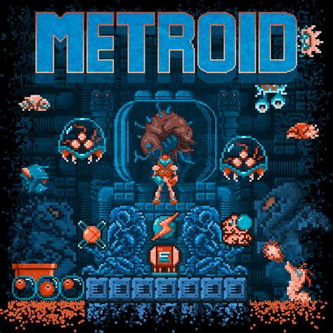 Metroids on Behance