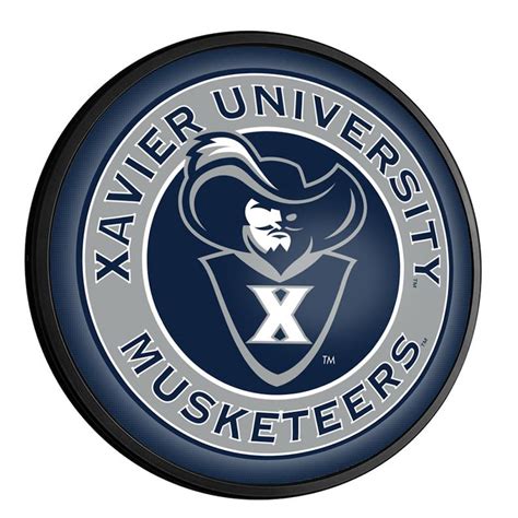 Xavier Musketeers 18'' x 18'' Mascot Slimline Illuminated Wall Sign