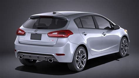 Kia Forte Hatchback 5door 2016 VRAY 3D model | CGTrader