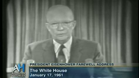 President Dwight Eisenhower Farewell Address | C-SPAN.org