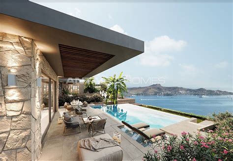 Detached Villas with Sea and Marina Views in Yalikavak Bodrum