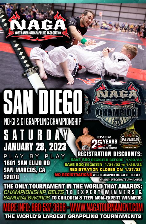 San Diego Grappling & BJJ Championship - San Diego, CA