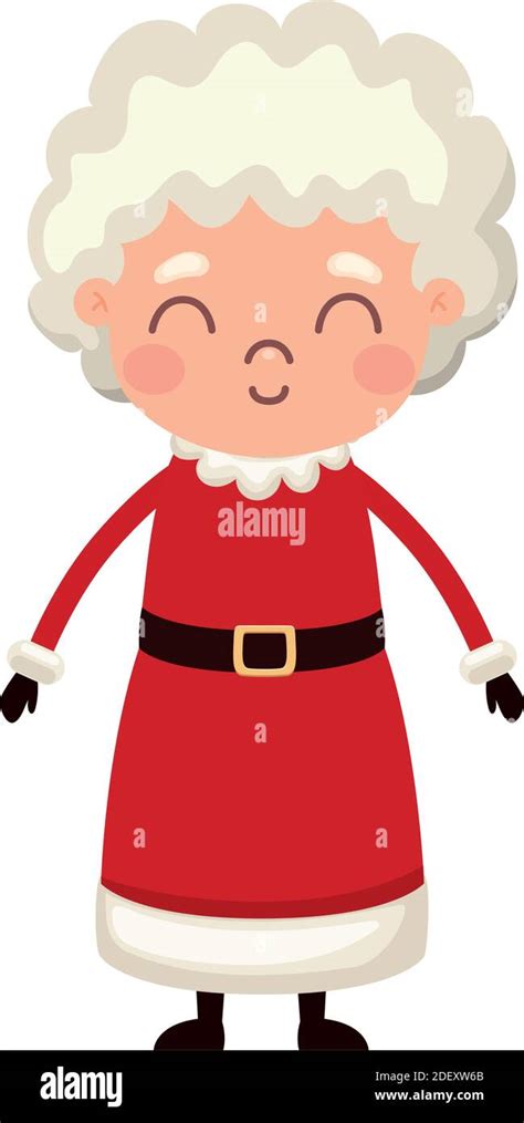 Mrs claus illustration hi-res stock photography and images - Alamy