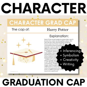 Graduation Cap Symbolism: A fun end-of-the-year writing assignment and ...