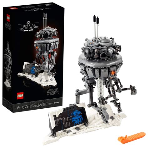 LEGO Star Wars Imperial Probe Droid 75306 Collectible Building Toy, New 2021 (683 Pieces ...