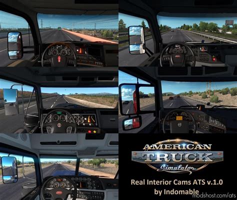 ATS: Download Real Interior Cams V1.1 Mod - ModsHost