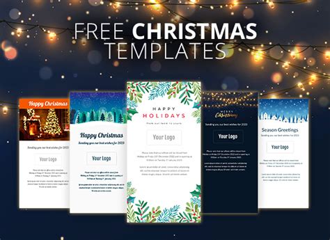 Bespoke Christmas Email Campaigns and Free Templates