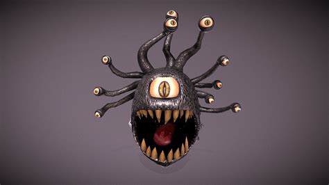 Animated Beholder (Dungeons & Dragons) - Download Free 3D model by ...