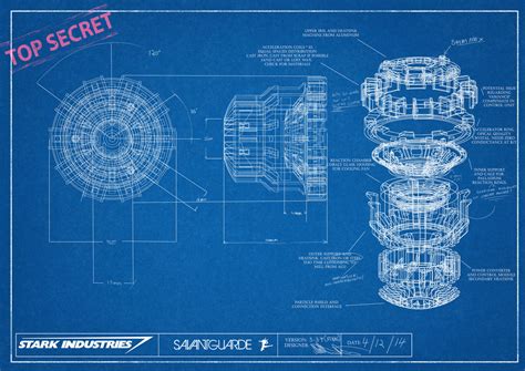 Image - Arc reactor blueprint by savantguarde-d8b19zb.jpg | Infinite Stratos Fanon Wiki | FANDOM ...