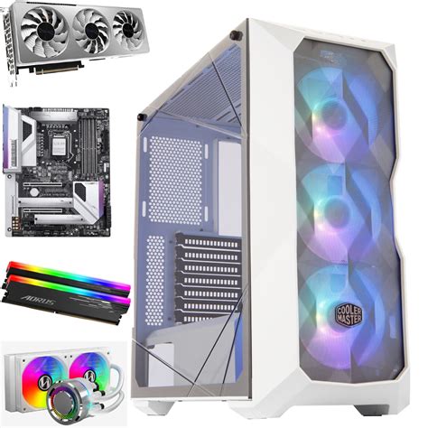 INTEL CORE i7 10700K // RTX 3070 Ti VISION // 16GB RAM - White Gaming Build | OS White Build ...