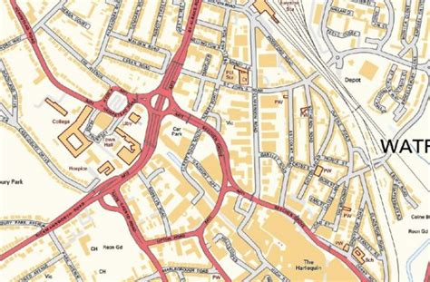 Ordnance Survey UK regional, city and town maps - Cosmographics Ltd