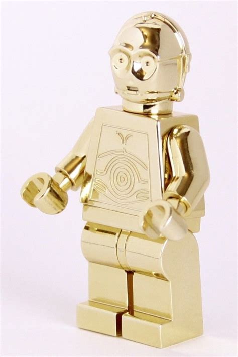 The LEGO Group has already created gold C-3PO minifigures