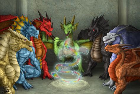 Gathering of the Legendary Dragons by TargonRedDragon on DeviantArt