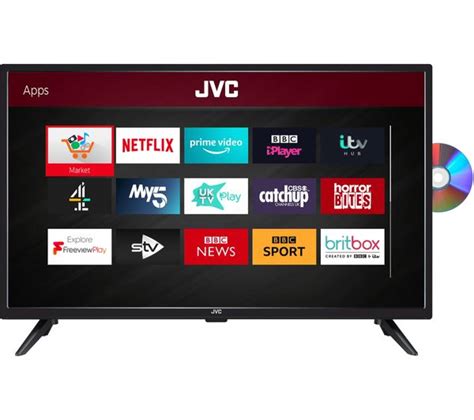 - JVC LT-32C605 32" Smart HD Ready LED TV with Built-in DVD Player - Currys Business