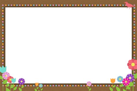 Flowers Borders PNG Transparent Images - PNG All