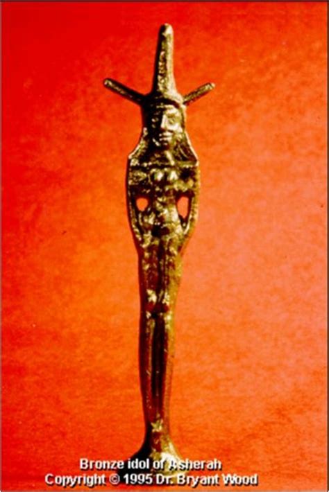 - Bronze Asherah Statue; Slide 85