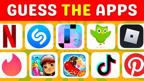 Guess the App! 🤔📱 | Can You Name It? - YouTube