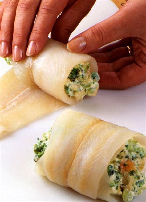 Spinach and Ricotta Stuffed Fish Fillet – 99easyrecipes