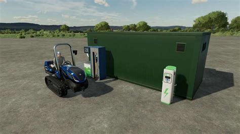 Mini Biogas Plant v1.1 FS22 Mod | Farming Simulator 22 Mod