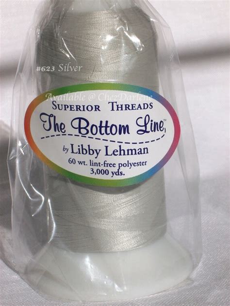 Bottom Line by Superior Threads 60 wt / 2 ply Polyester Thread