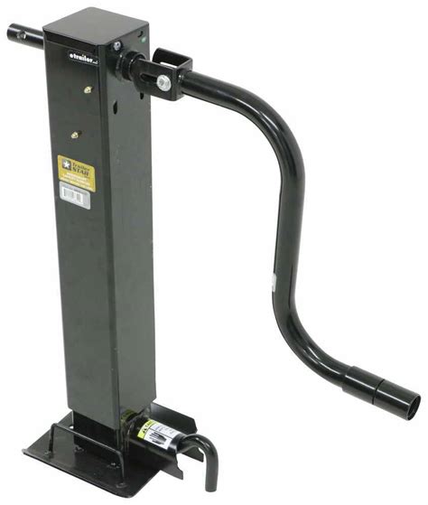 Buyers Products Heavy-Duty 4" Square Jack w/ Side Pin Drop Leg ...