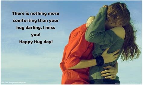 Greetings Cards for Hug Day - Happy Hug day! - messageswishesgreetings.com