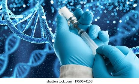 Dna Gene Helix Spiral Molecule Structure Stock Photo 1950674158 ...