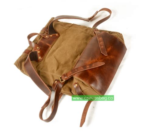 canvas hiking backpack - Canvas Bag Leather Bag CanvasBag.Co