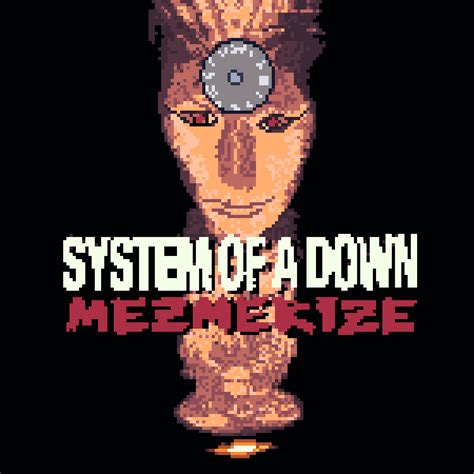 I created the Mezmerize album cover in pixel art. : r/systemofadown