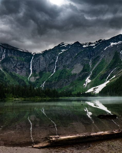 Avalanche Lake Glacier National Park Montana - Photorator