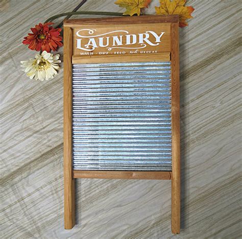Laundry Room Wash Board Wood Sign | Etsy | Wood signs, Laundry room ...