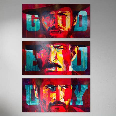 The Good, The Bad & The Ugly Painting by Allan Buch | Saatchi Art