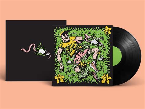 Primal Scream 'Damaged' vinyl cover by Inga Ziemele on Dribbble