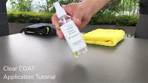 Clear COAT Application Tutorial - YouTube