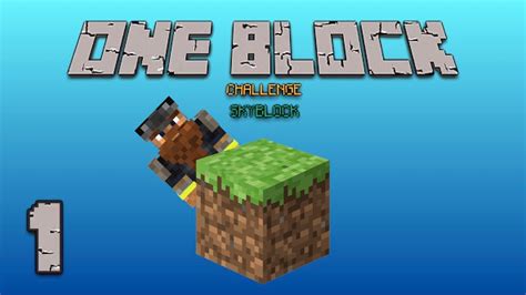 ONE BLOCK CHALLENGE SKYBLOCK MINECRAFT #1 UN NUEVO COMIENZO - YouTube