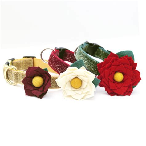 Dog Collar Flowers | Handmade by Mimi Green