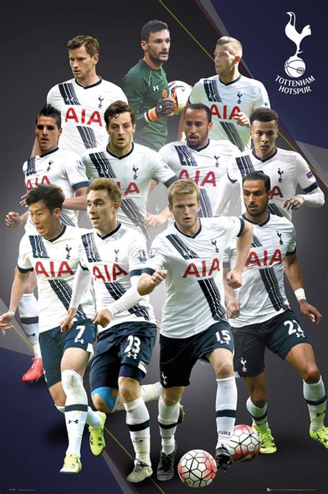 Buy Official Tottenham Hotspur Players 15/16 Maxi Poster