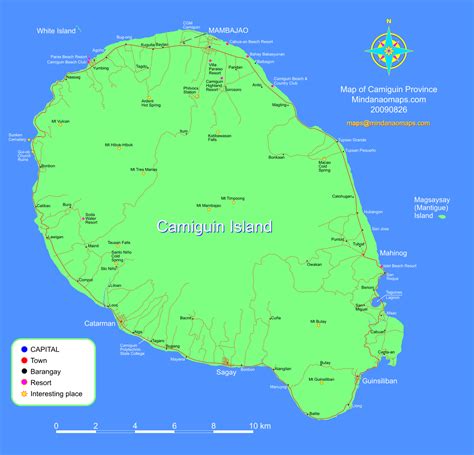 Camiguin | Mindanao Maps