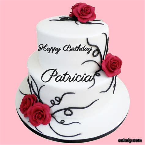 🎂 Happy Birthday Patricia Cakes 🍰 Instant Free Download