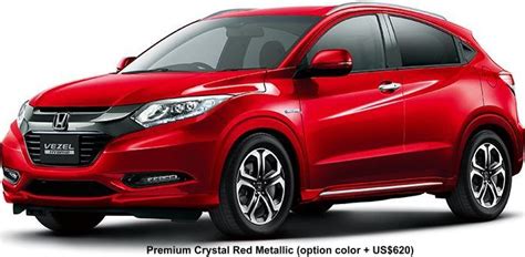 New Honda Vezel Body colors, Full variation of exterior colours selection