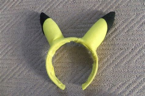 Pikachu Ear Headband · How To Make An Ear / Horn · Sewing on Cut Out + Keep